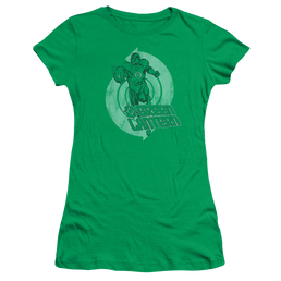 Green Lantern Power - Juniors T-Shirt Juniors T-Shirt Green Lantern   