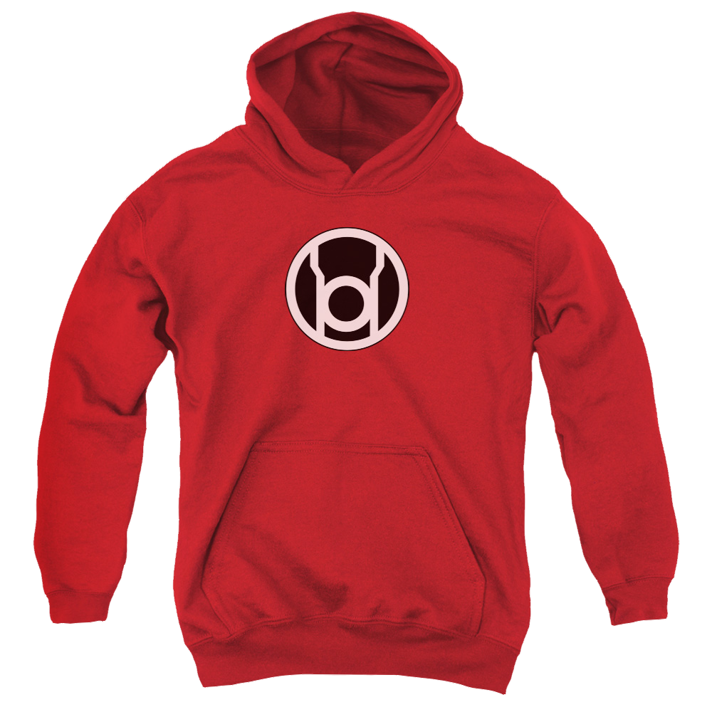 Green Lantern Red Lantern Logo - Youth Hoodie Youth Hoodie (Ages 8-12) Green Lantern   