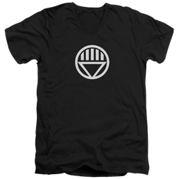 Green Lantern Black Lantern Logo - Men's V-Neck T-Shirt Men's V-Neck T-Shirt Green Lantern   