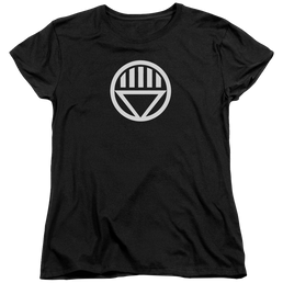 Green Lantern Black Lantern Logo - Women's T-Shirt Women's T-Shirt Green Lantern   