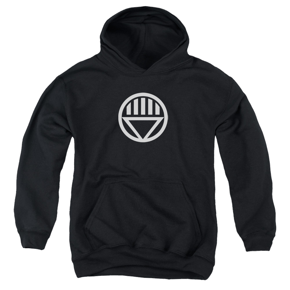 Green Lantern Black Lantern Logo - Youth Hoodie Youth Hoodie (Ages 8-12) Green Lantern   