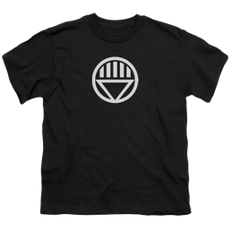 Green Lantern Black Lantern Logo - Youth T-Shirt Youth T-Shirt (Ages 8-12) Green Lantern   