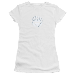 Green Lantern White Lantern Logo - Juniors T-Shirt Juniors T-Shirt Green Lantern   