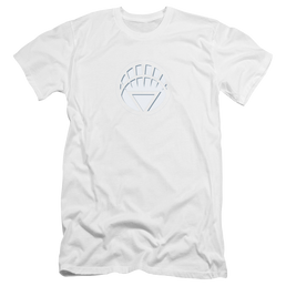 Green Lantern White Lantern Logo - Men's Premium Slim Fit T-Shirt Men's Premium Slim Fit T-Shirt Green Lantern   