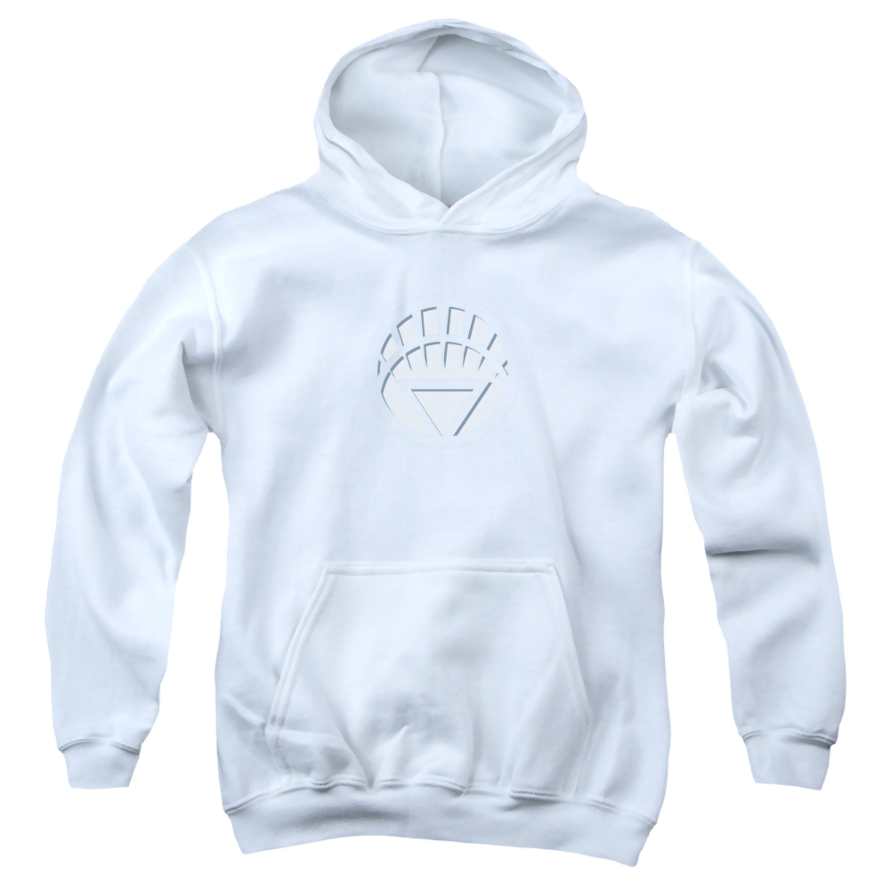 Green Lantern White Lantern Logo - Youth Hoodie Youth Hoodie (Ages 8-12) Green Lantern   