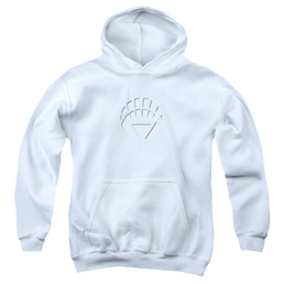 Green Lantern White Lantern Logo - Youth Hoodie Youth Hoodie (Ages 8-12) Green Lantern   