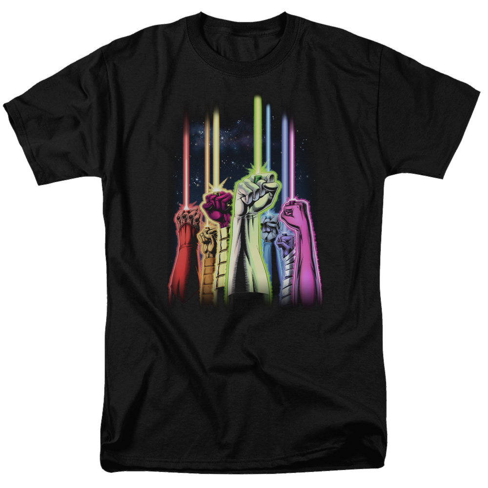 Green Lantern Rainbow Corps - Men's Regular Fit T-Shirt Men's Regular Fit T-Shirt Green Lantern   