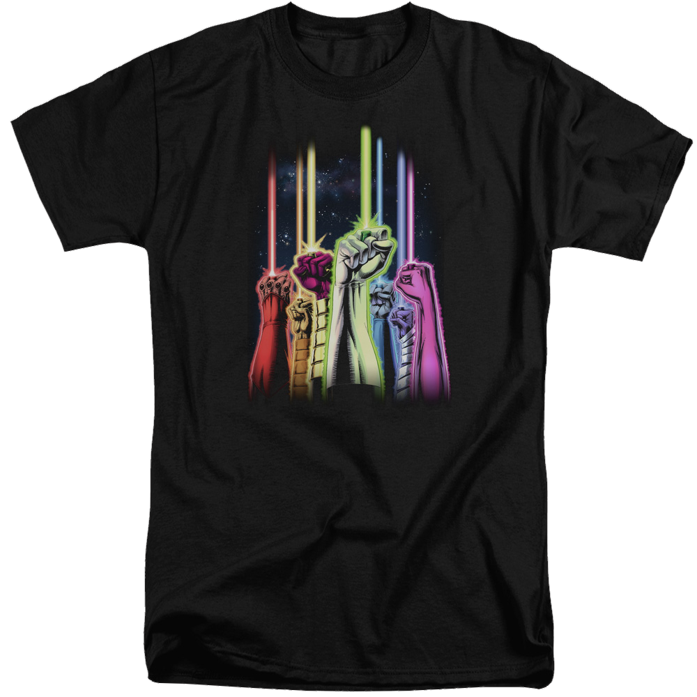 Green Lantern Rainbow Corps - Men's Tall Fit T-Shirt Men's Tall Fit T-Shirt Green Lantern   