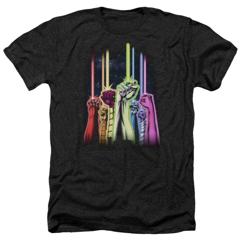 Green Lantern Rainbow Corps - Men's Heather T-Shirt Men's Heather T-Shirt Green Lantern   