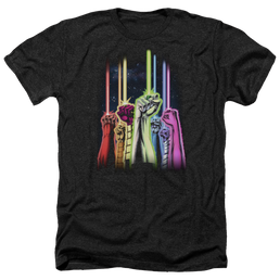 Green Lantern Rainbow Corps - Men's Heather T-Shirt Men's Heather T-Shirt Green Lantern   