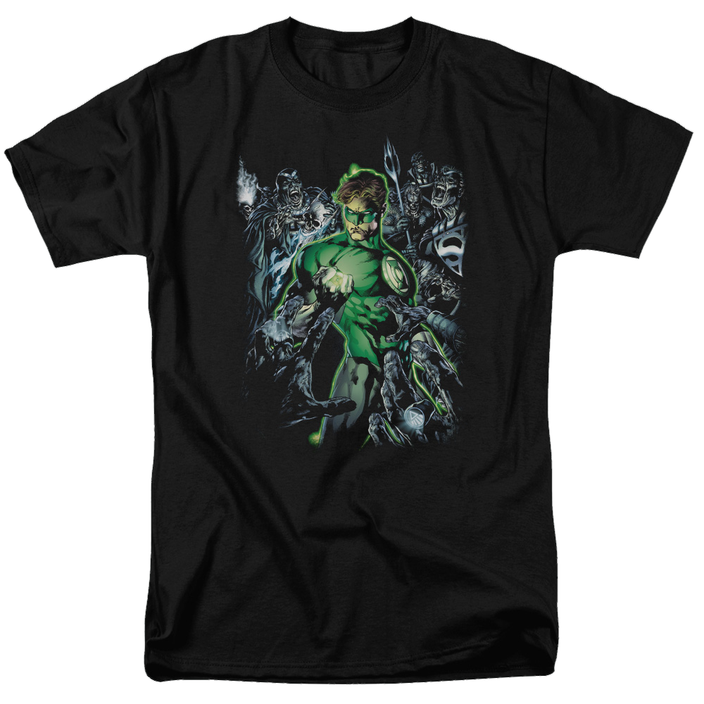 Green Lantern Surrounded By Death - Men's Regular Fit T-Shirt Men's Regular Fit T-Shirt Green Lantern   