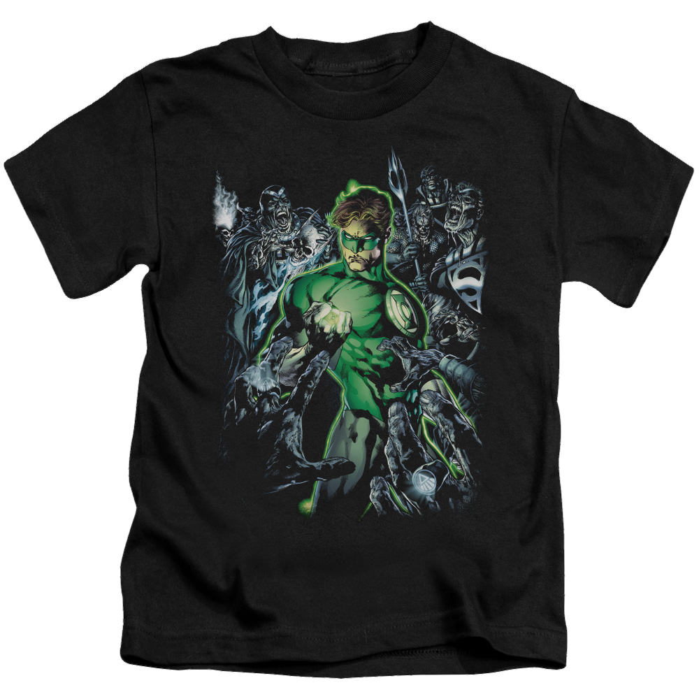 Green Lantern Surrounded By Death - Kid's T-Shirt Kid's T-Shirt (Ages 4-7) Green Lantern   