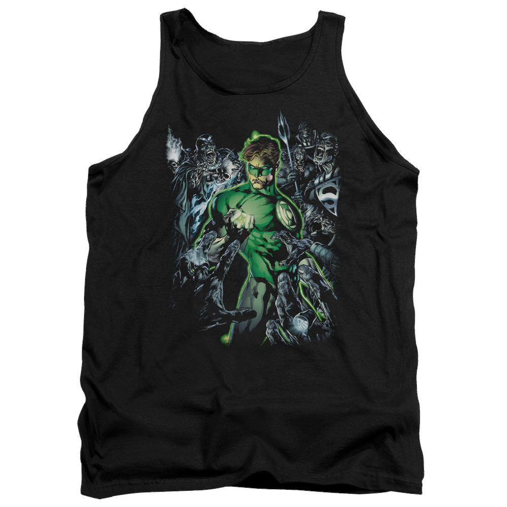 Green Lantern Surrounded By Death Men's Tank Men's Tank Green Lantern   