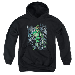 Green Lantern Surrounded By Death - Youth Hoodie Youth Hoodie (Ages 8-12) Green Lantern   