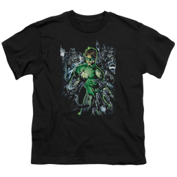 Green Lantern Surrounded By Death - Youth T-Shirt Youth T-Shirt (Ages 8-12) Green Lantern   