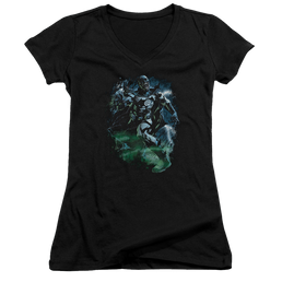 Green Lantern Black Lantern Batman - Juniors V-Neck T-Shirt Juniors V-Neck T-Shirt Green Lantern   
