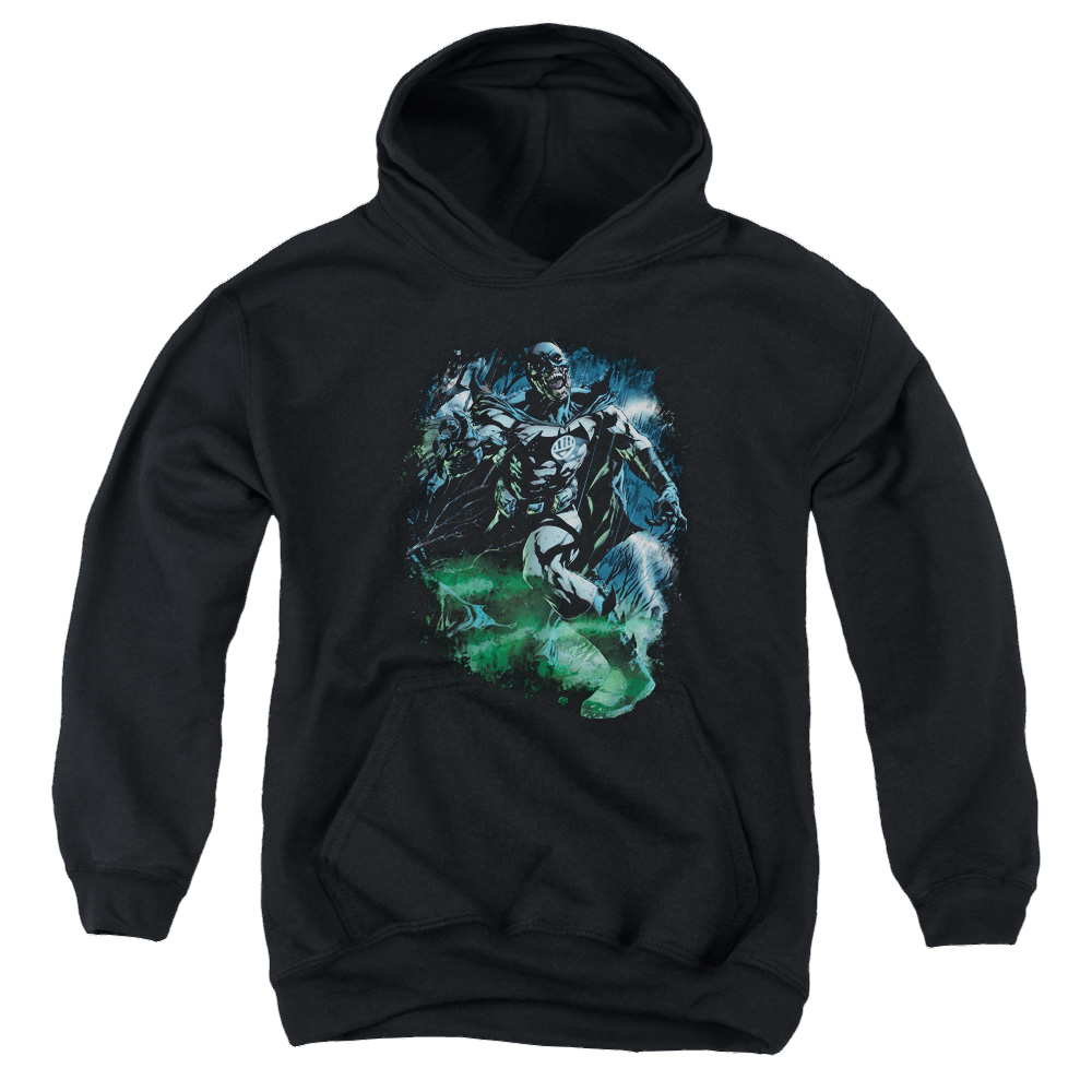 Green Lantern Black Lantern Batman - Youth Hoodie Youth Hoodie (Ages 8-12) Green Lantern   
