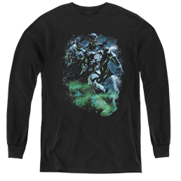 Green Lantern Black Lantern Batman - Youth Long Sleeve T-Shirt Youth Long Sleeve T-Shirt Green Lantern   