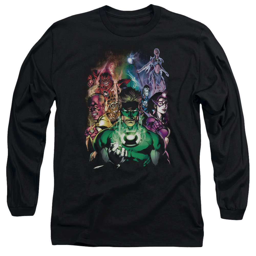 Green Lantern The New Guardians - Men's Long Sleeve T-Shirt Men's Long Sleeve T-Shirt Green Lantern   