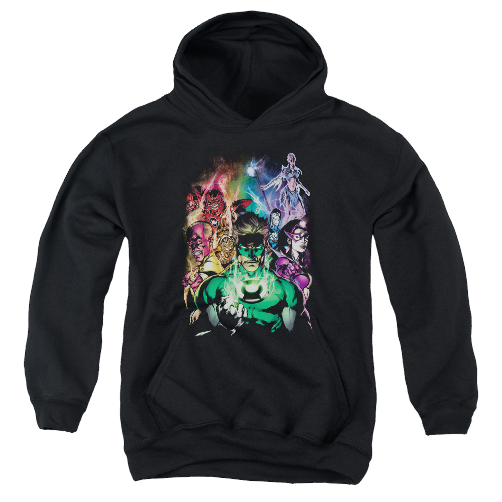 Green Lantern The New Guardians - Youth Hoodie Youth Hoodie (Ages 8-12) Green Lantern   