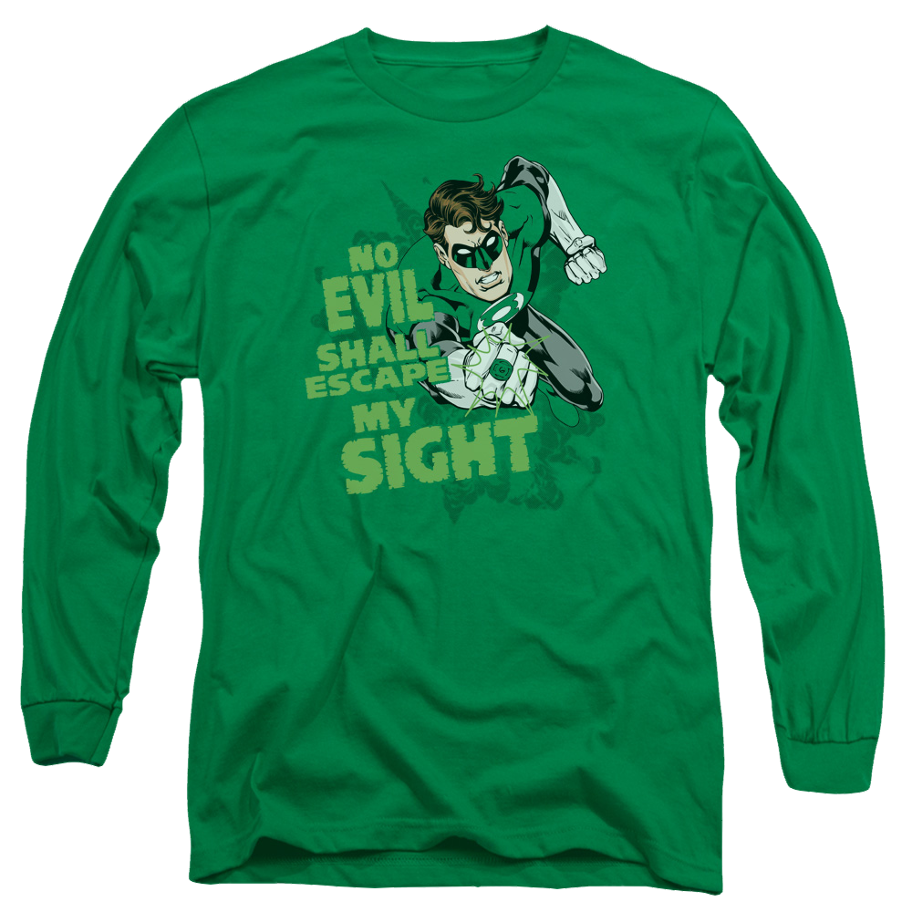Green Lantern No Evil - Men's Long Sleeve T-Shirt Men's Long Sleeve T-Shirt Green Lantern   