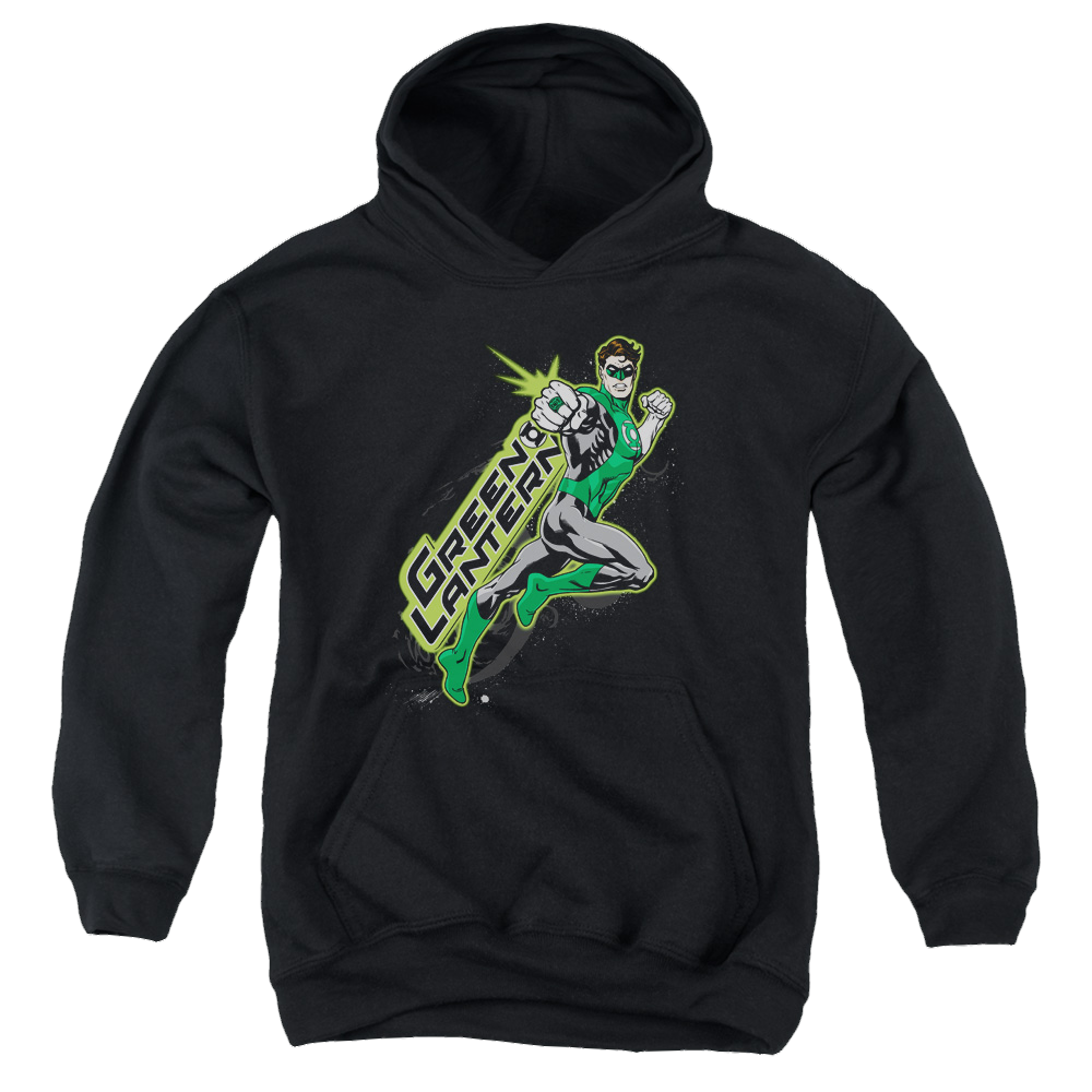 Green Lantern Among The Stars - Youth Hoodie Youth Hoodie (Ages 8-12) Green Lantern   