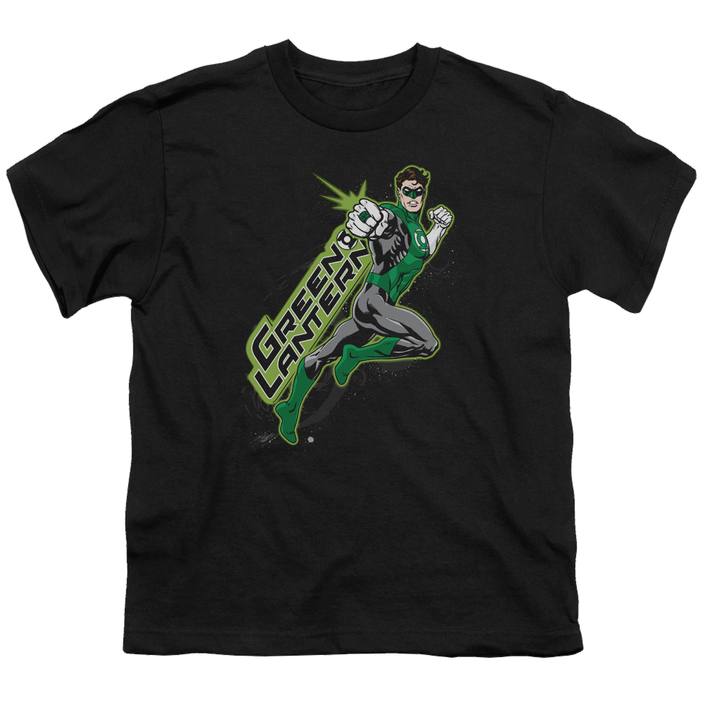 Green Lantern Among The Stars - Youth T-Shirt Youth T-Shirt (Ages 8-12) Green Lantern   