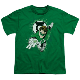 Green Lantern Ring First - Youth T-Shirt Youth T-Shirt (Ages 8-12) Green Lantern   