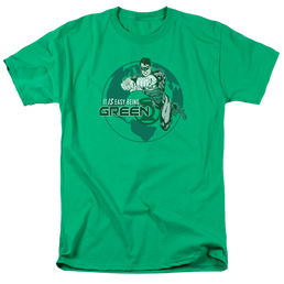 Green Lantern Easy Being Green - Men's Regular Fit T-Shirt Men's Regular Fit T-Shirt Green Lantern   