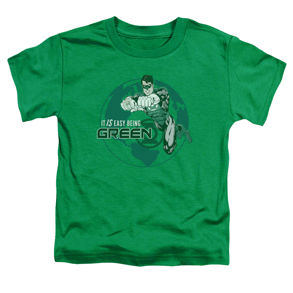 Green Lantern Easy Being Green - Kid's T-Shirt Kid's T-Shirt (Ages 4-7) Green Lantern   