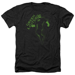 Green Lantern Lantern Darkness - Men's Heather T-Shirt Men's Heather T-Shirt Green Lantern   