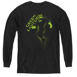 Green Lantern Lantern Darkness - Youth Long Sleeve T-Shirt Youth Long Sleeve T-Shirt Green Lantern   