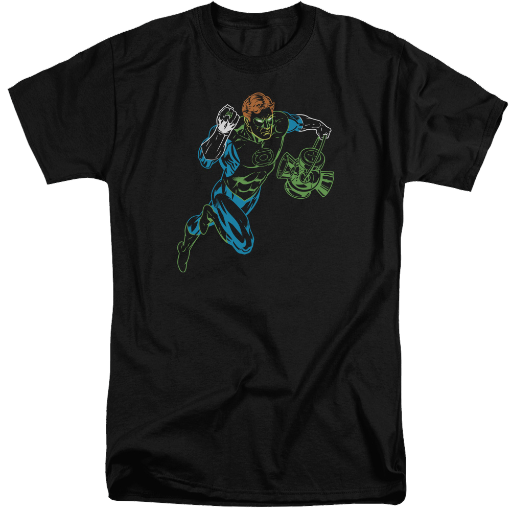 Green Lantern Neon Lantern - Men's Tall Fit T-Shirt Men's Tall Fit T-Shirt Green Lantern   