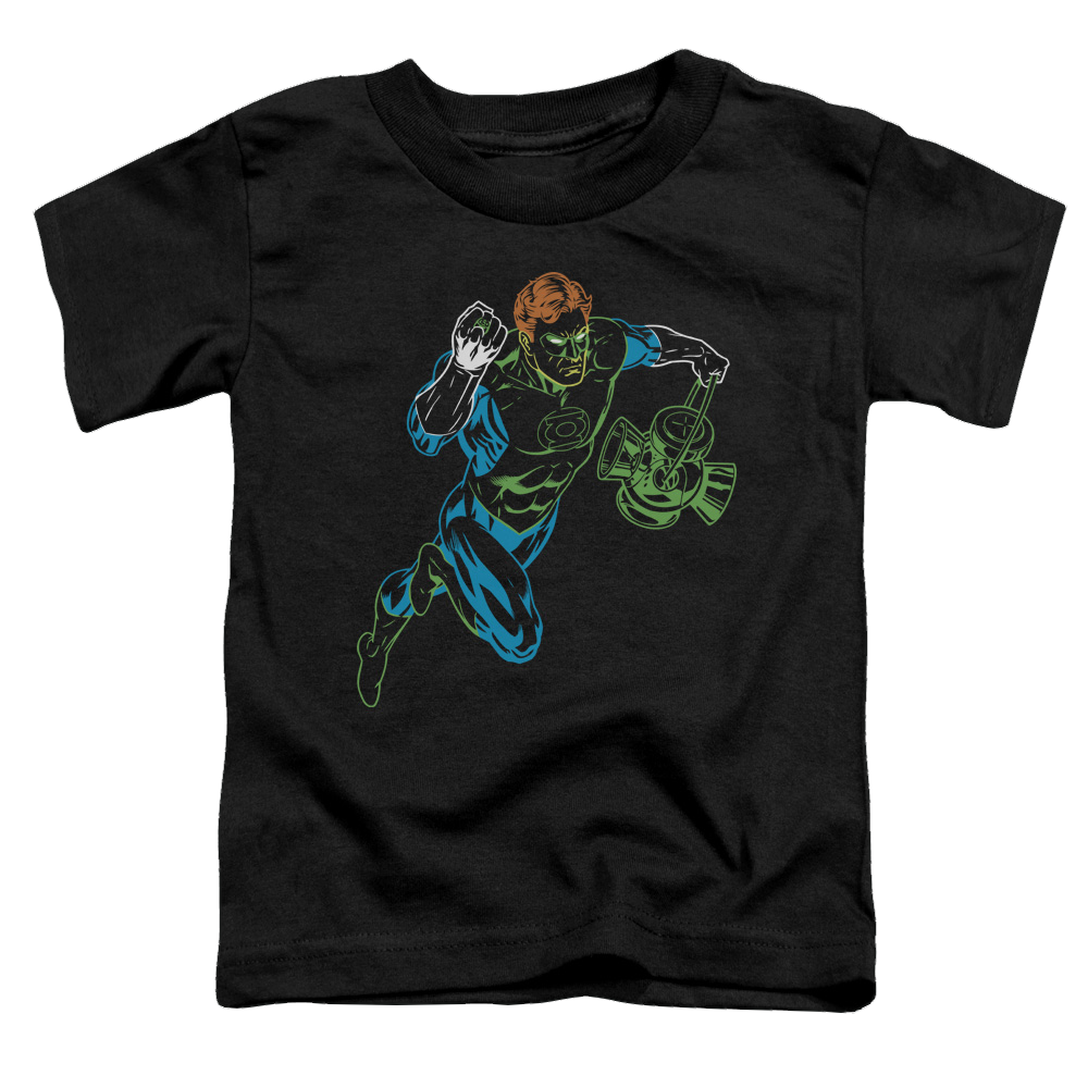 Green Lantern Neon Lantern - Toddler T-Shirt Toddler T-Shirt Green Lantern   