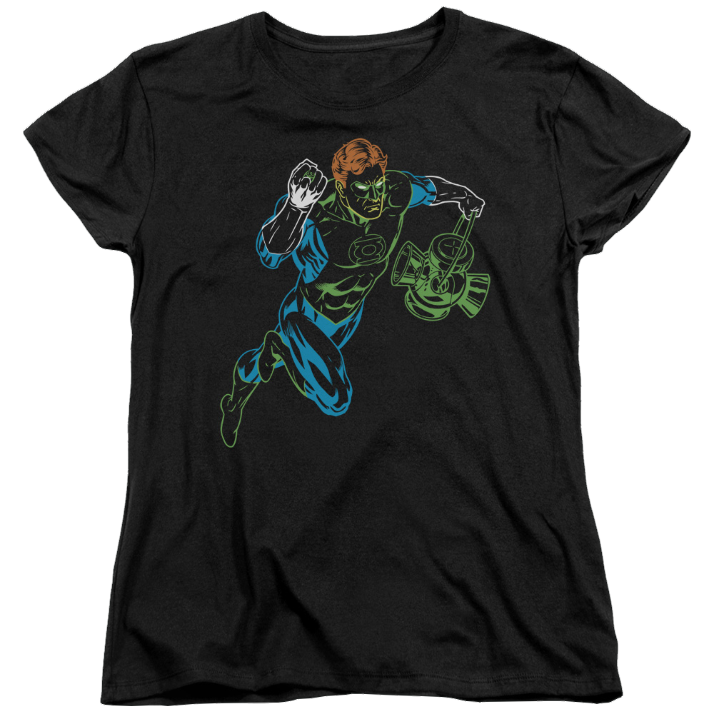Green Lantern NEON LANTERN - Women's T-Shirt Women's T-Shirt Green Lantern   