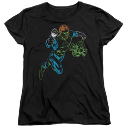 Green Lantern NEON LANTERN - Women's T-Shirt Women's T-Shirt Green Lantern   