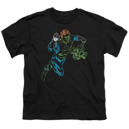 Green Lantern Neon Lantern - Youth T-Shirt Youth T-Shirt (Ages 8-12) Green Lantern   