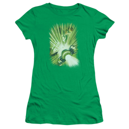 Green Lantern Lanterns Light - Juniors T-Shirt Juniors T-Shirt Green Lantern   