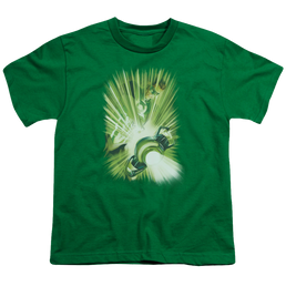 Green Lantern Lanterns Light - Youth T-Shirt Youth T-Shirt (Ages 8-12) Green Lantern   