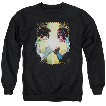 Black men's crewneck sweatshirt with Green Lantern Gl #60 Cover graphic
