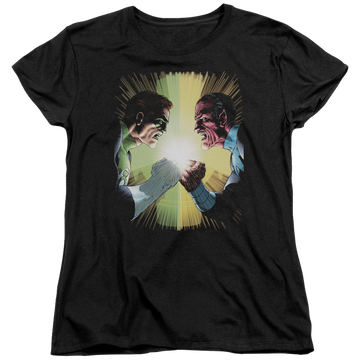 Black women's t-shirt with Green Lantern Gl #60 Cover graphic