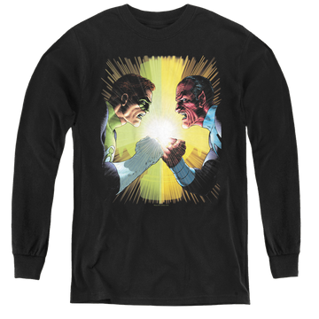 Black youth long sleeve t-shirt with Green Lantern Gl #60 Cover graphic