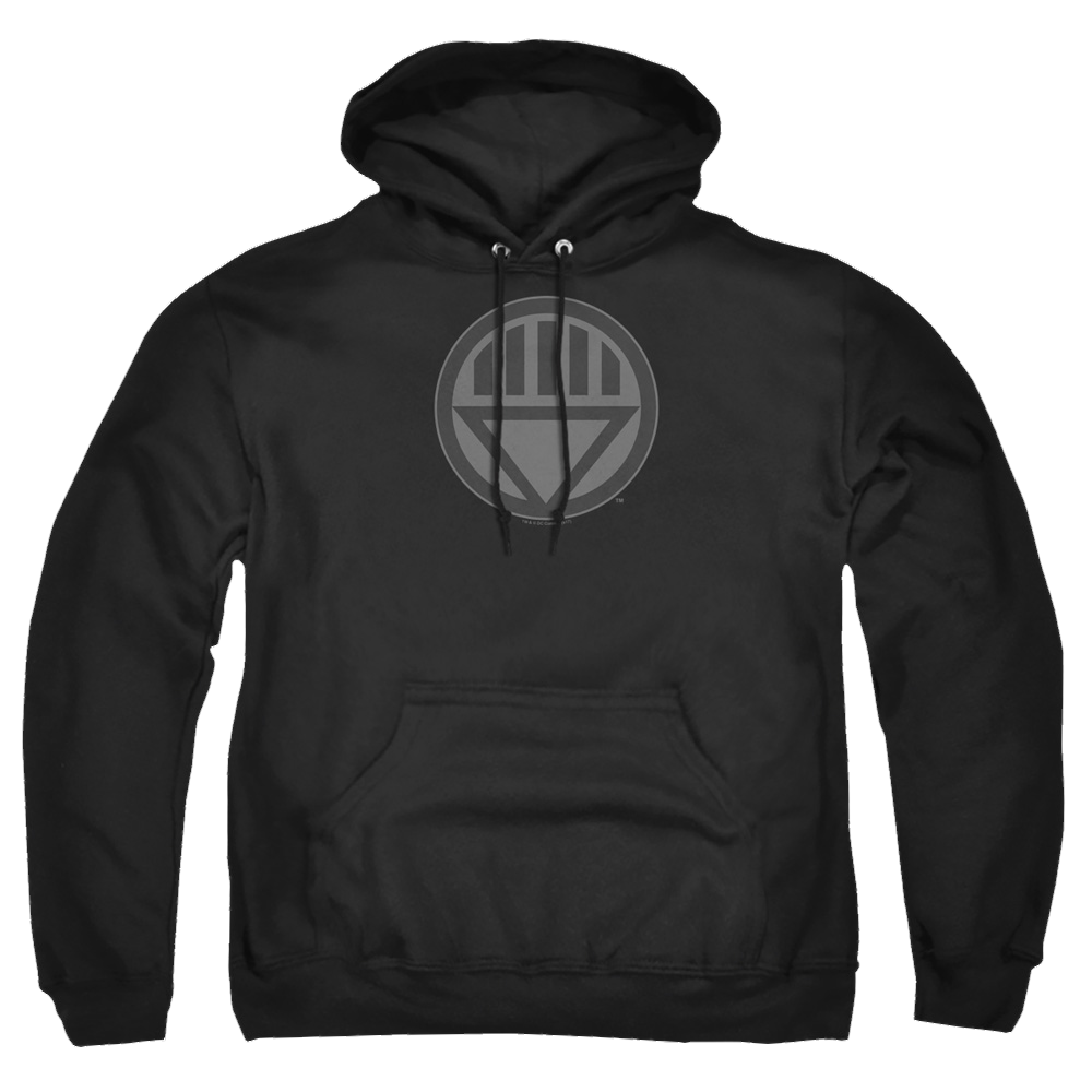Green Lantern Black Symbol - Pullover Hoodie Pullover Hoodie Green Lantern   