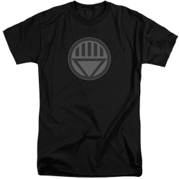 Green Lantern Black Symbol - Men's Tall Fit T-Shirt Men's Tall Fit T-Shirt Green Lantern   