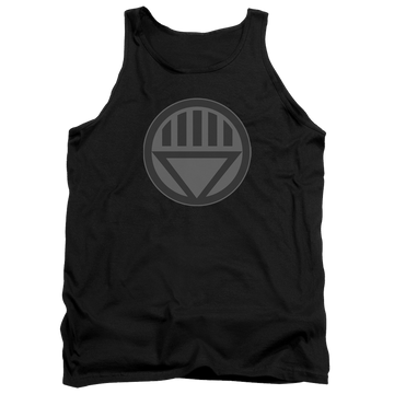 Black men's tank with Green Lantern Black Symbol graphic