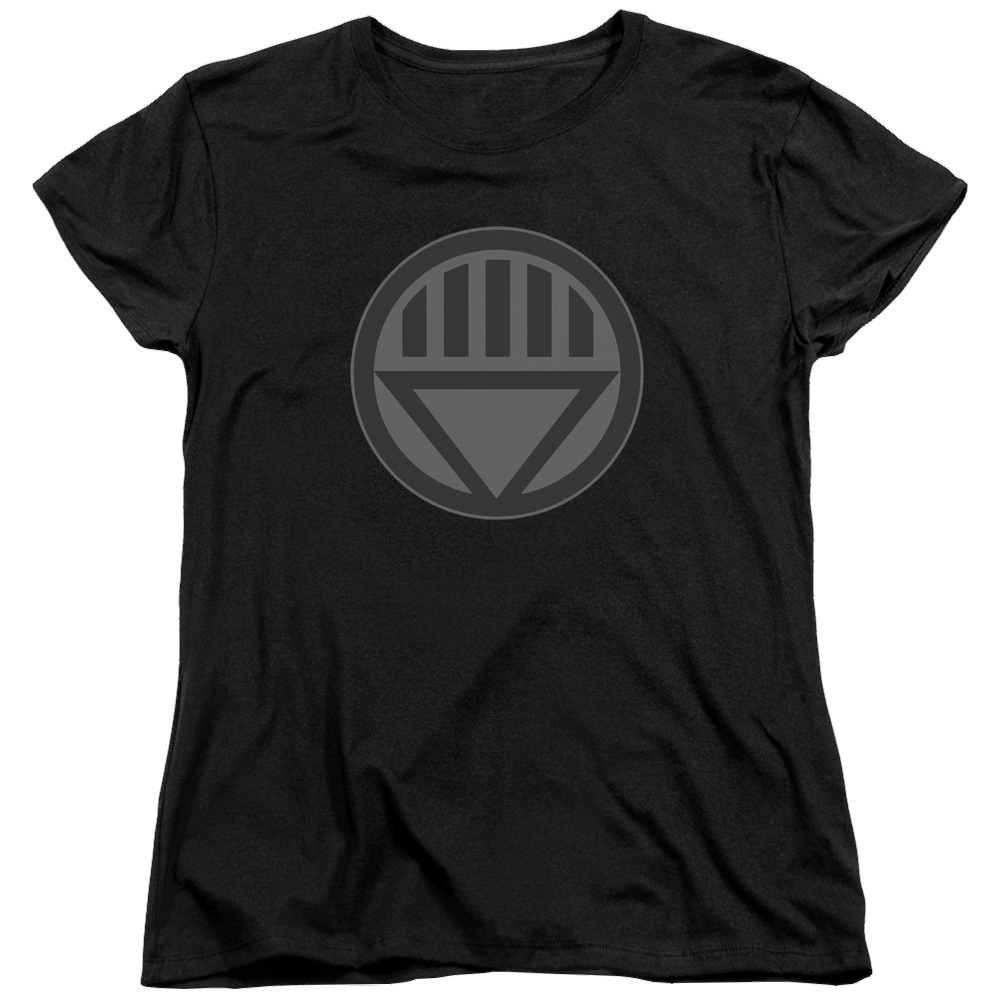 Green Lantern Black Symbol - Women's T-Shirt Women's T-Shirt Green Lantern   
