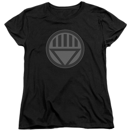 Green Lantern Black Symbol - Women's T-Shirt Women's T-Shirt Green Lantern   