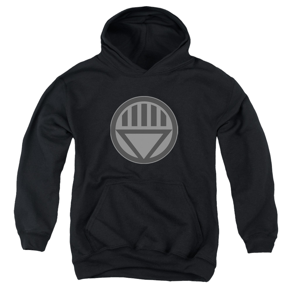 Green Lantern Black Symbol - Youth Hoodie Youth Hoodie (Ages 8-12) Green Lantern   