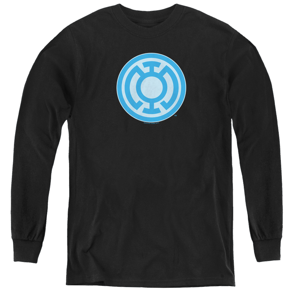 Green Lantern Blue Symbol - Youth Long Sleeve T-Shirt Youth Long Sleeve T-Shirt Green Lantern   