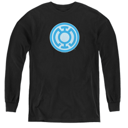Green Lantern Blue Symbol - Youth Long Sleeve T-Shirt Youth Long Sleeve T-Shirt Green Lantern   